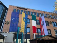 Besuch der städtepartnerschaftlichen Delegationen aus Schmölln und Bassano zum Weihnachtsmarkt in Mühlacker