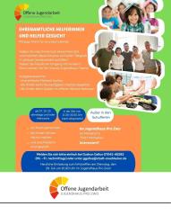 Neues Betreuungsangebot für Grundschulkinder im Jugendhaus Pro Zwo Mühlacker – Ehrenamtliche Unterstützung gesucht