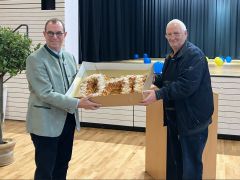 Feierliche Einweihung der Turn- und Festhalle in Lomersheim!