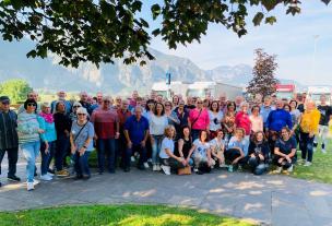 Ankunft in Bassano del Grappa